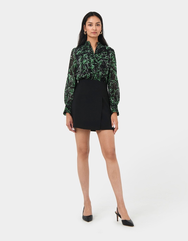 Forcast - Veda Collar Blouse