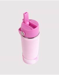 The Somewhere Co - Light Pink Swirl Bottle 500ml