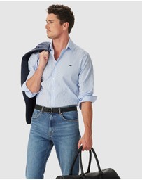 R.M.Williams - Sommers Poplin Stripe Shirt