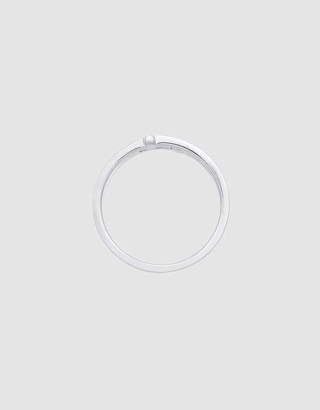Kuzzoi - ICONIC EXCLUSIVE - Cross Band Ring in 925 Sterling Silver