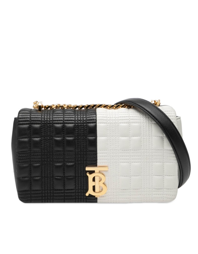 Pre-Loved by Azura Reborn - Pre-Loved Small Bicolor Quilted Lambskin Lola Crossbody