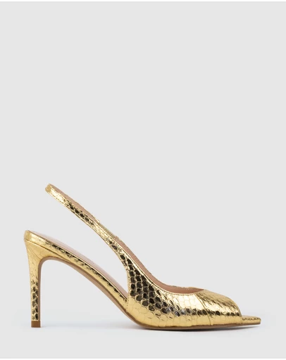 Edward Meller - ORTEGA85 Pointed Peep Toe Slingback
