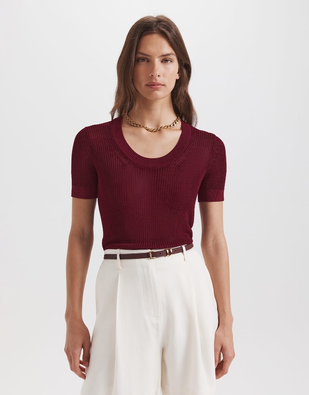 SABA - Zala Scoop Neck Tee