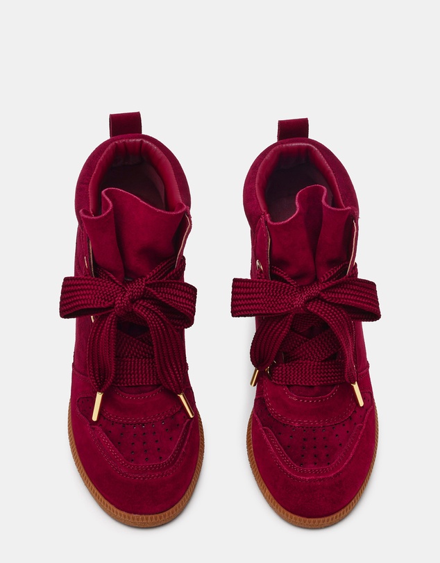 Steve Madden - Mables Burgundy Sneakers