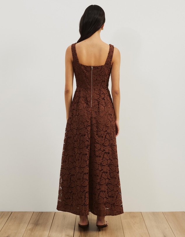 Atmos&Here - Rio Broderie Lace Midi Dress