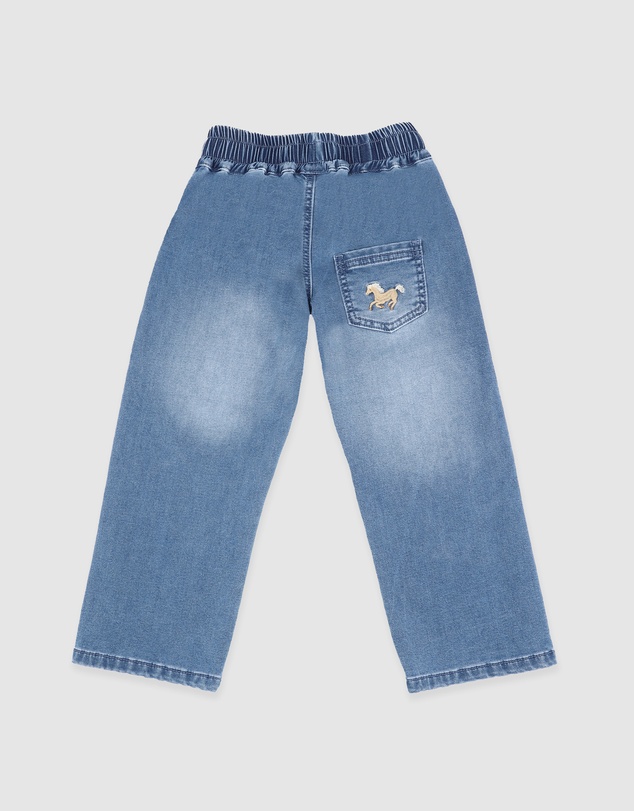 Bebe by Minihaha - Winnie Denim Pull On Jeans 3-7 Yrs