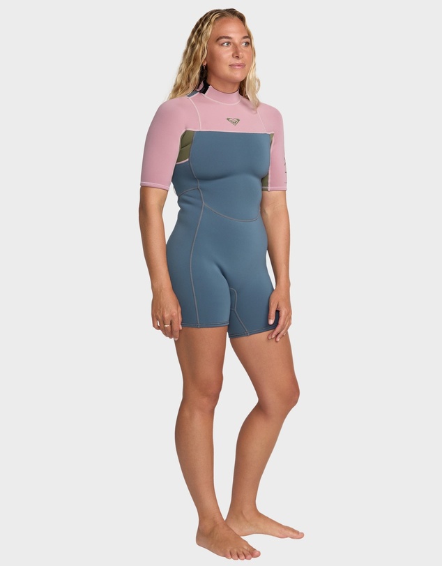 Roxy - Womens 2/2mm Prologue+ Back Zip Springsuit