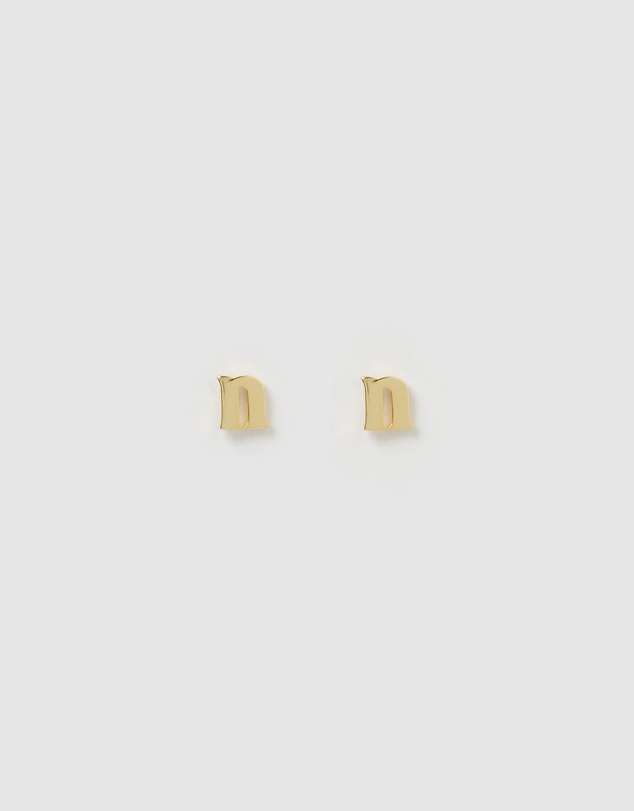 Izoa - Little Letter N Stud