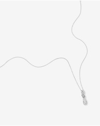 Michael Hill - 0.15 Carat TW Diamond Knots Pendant in Sterling Silver