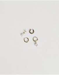 Studio - Statement Seeker Pearl Earring Pack