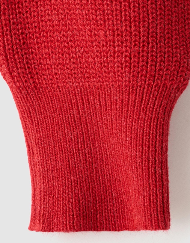 M.N.G - Polo-Neck Ribbed Sweater