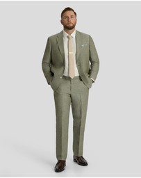 Johnny Bigg - Marco Linen Blend Dress Pant