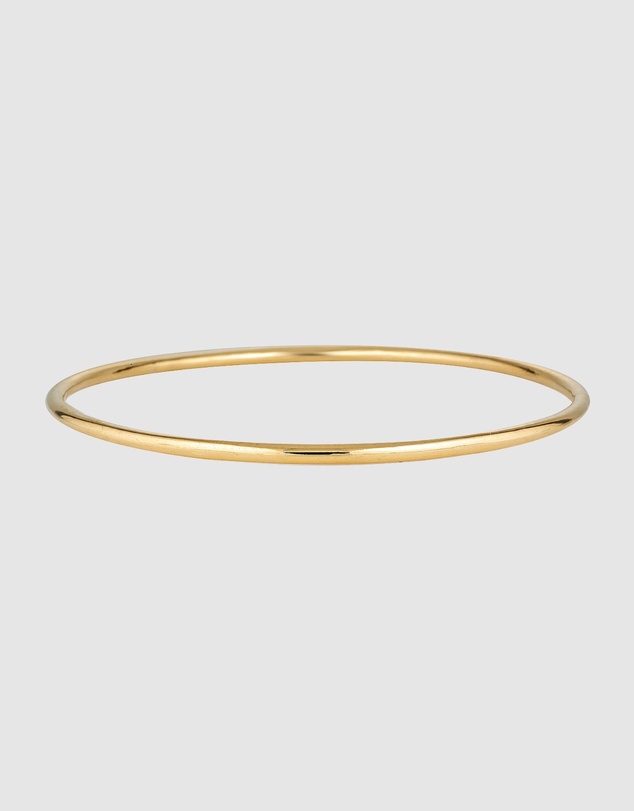 HOUSE OF SLANI - Classic Slim Azura Gold Bangle Bracelet