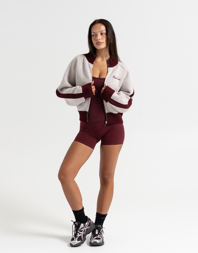 HyperLuxe The Label - Knit Track Jacket
