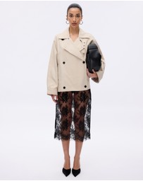 Minima Esenciales - Eleni Cocoon Trench Coat