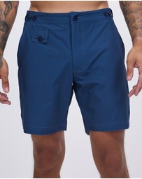 The Rocks Push - The Rocks Push Tama Navy Swim Shorts