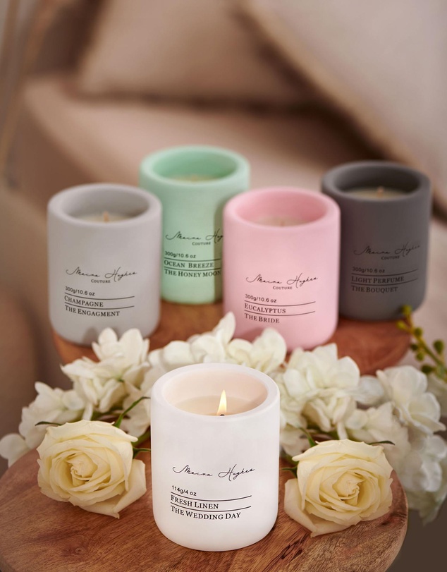Moira Hughes - The White Label - The Wedding Day Candle