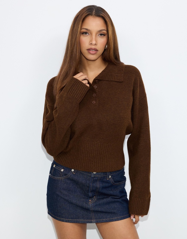 Dazie - Blair Knit Polo