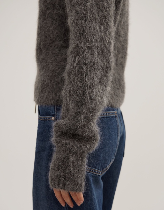 Witchery - Fluffy Funnel Bomber Jacket