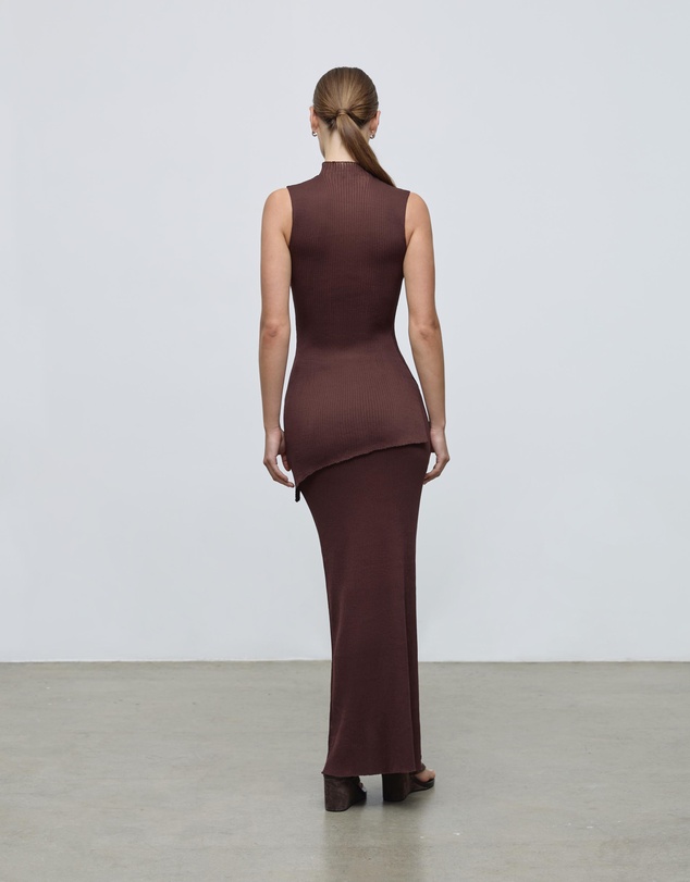 Lover - Elara Semi Sheer Knitted Dress