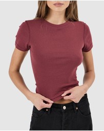 Rolla's - Classic Tee - Dark Cherry