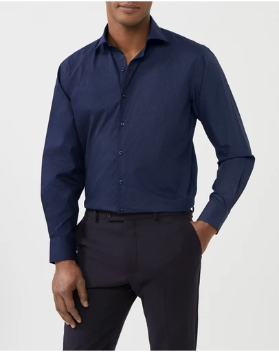 Van Heusen - Mini Check Print Shirt