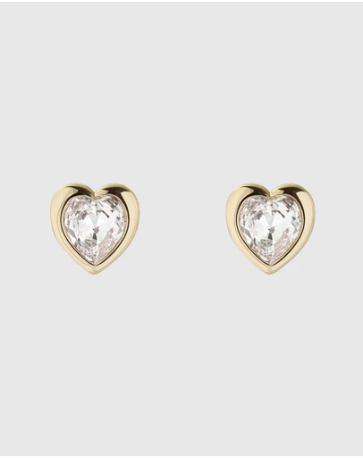 Ted Baker - HAN: Crystal Heart Stud Earrings