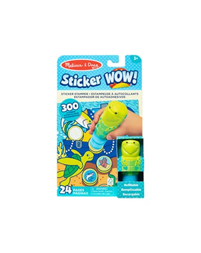 Melissa and Doug - Sticker WOW Activity Pad Set Turtle