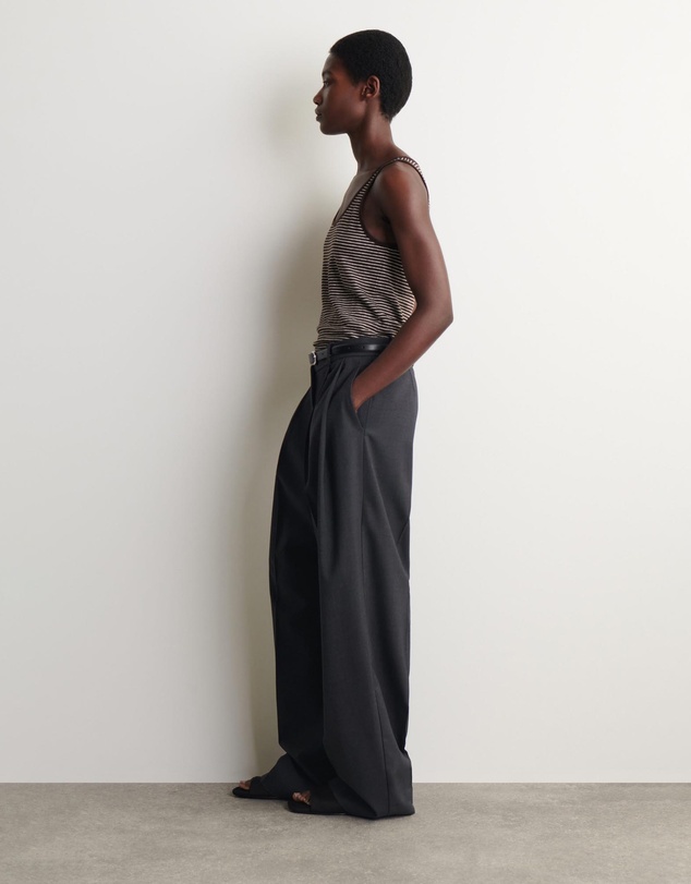 COS - Linen-Jersey Tank Top