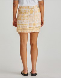 Sass - Coast Mini Wrap Skirt