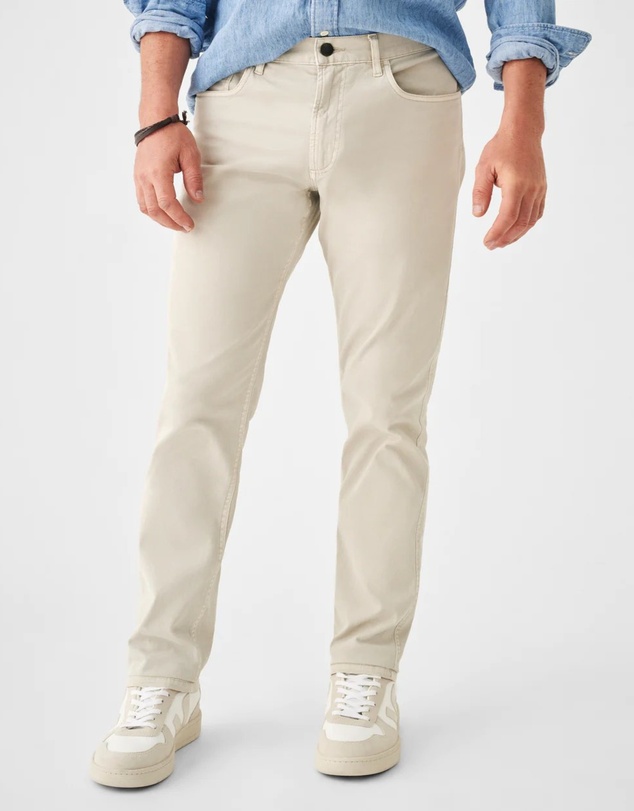 Faherty - Comfort Twill 5 Pocket Organic Cotton Pants