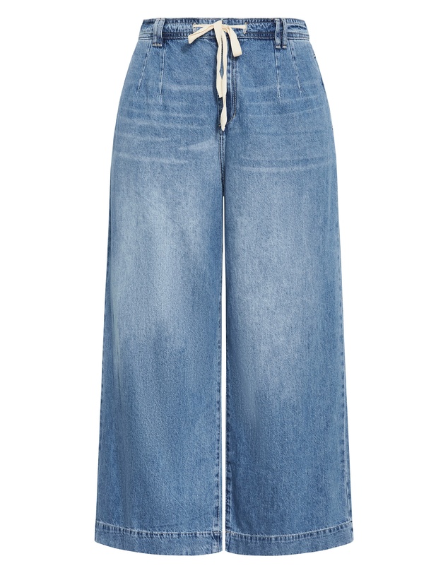 City Chic - Tayla Wide Leg Crop Jean