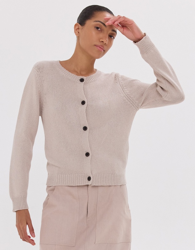 Cloth & Co. - The Vintage Cardigan | River Pebble