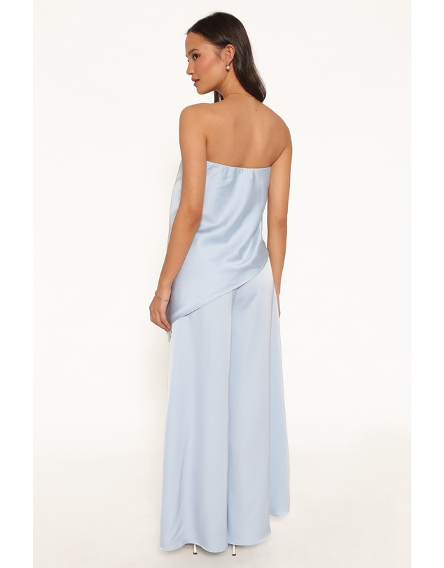 Petal & Pup - Charmer Wide Leg Pant - Light Blue