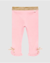 Fleur Harris - 'Days of Enchantment' Frill Legging in Pink