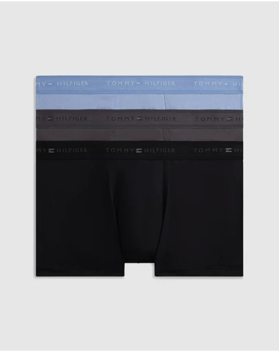 Tommy Hilfiger - 3-Pack Signature Waistband Trunks