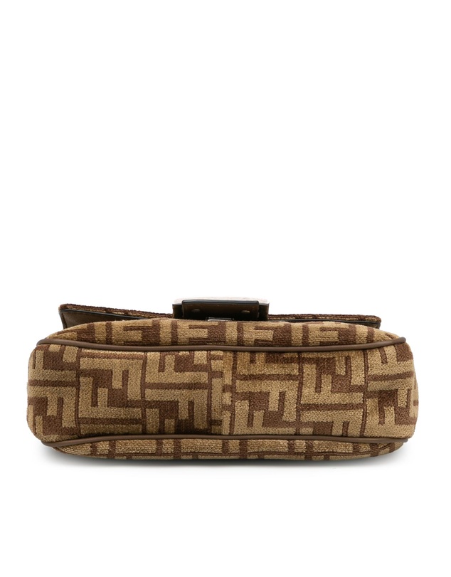 Pre-Loved by Azura Reborn - Pre-Loved Fendi FF motif Baguette Shoulder Bag