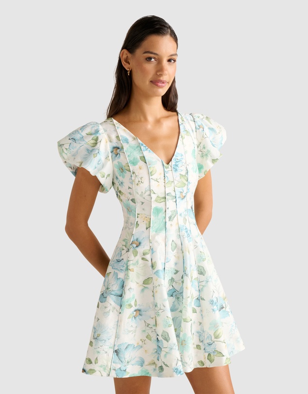 Forever New - Camden Puff Sleeves Mini Dress