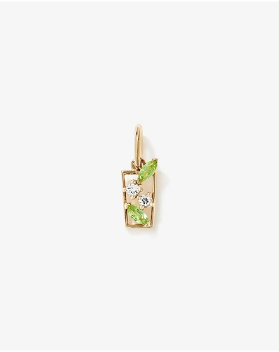 Michael Hill - Green Amethyst & Peridot Mojito Cocktail Pendant in 18kt Gold Vermeil
