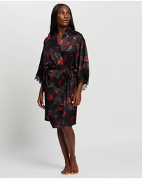 Sainted Sisters - Scarlett Silk Kimono