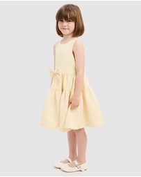 Bardot Junior - Zaida Mini Bow Dress - Kids-Teens