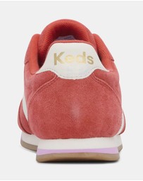 Keds - Revival Suede Leather Orange/White