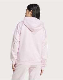 adidas Sportswear - Essentials 3-Stripes Full-Zip Fleece Hoodie Womens