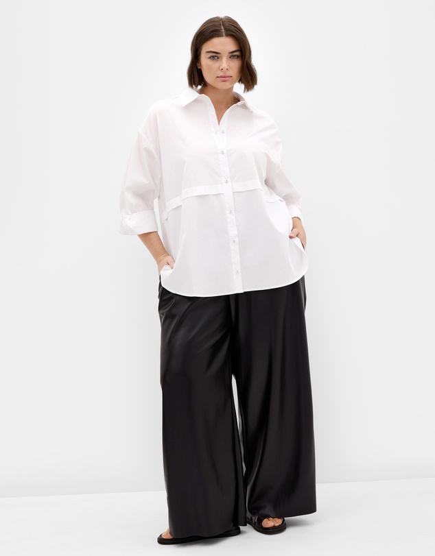 City Chic - Paxton Faux Leather Pant