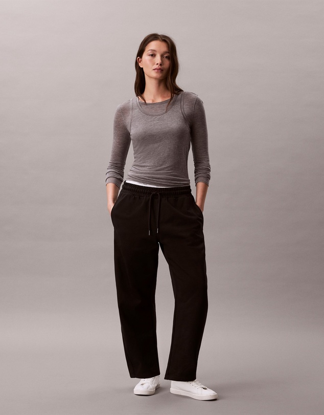 Calvin Klein Jeans - Cotton Terry Barrel Joggers