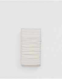 Country Road - Skye Linen Queen Flat Sheet