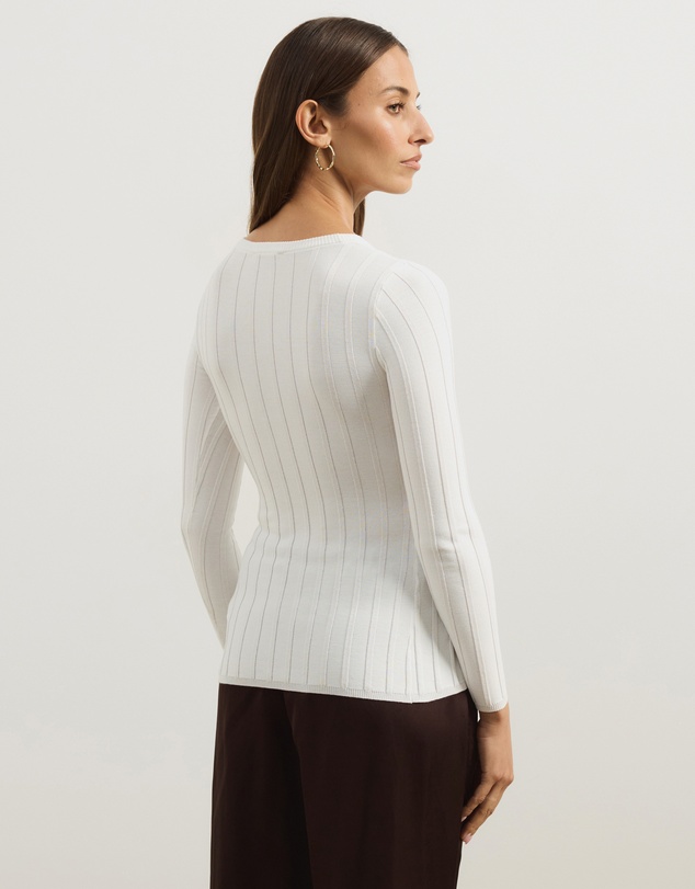 Atmos&Here - Mina V-Neck Knitted Top
