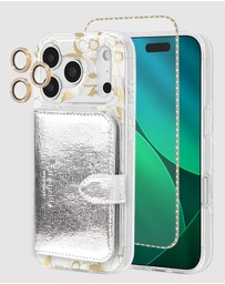 Kate Spade - Kate Spade Sunshine Floral MagSafe Wallet Bundle for iPhone 17 Pro Max