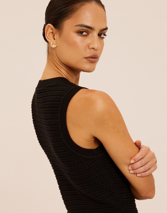 AERE - Fiora Organic Cotton Mini Dress