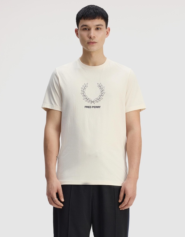 Fred Perry - Outline Laurel Wreath T-Shirt